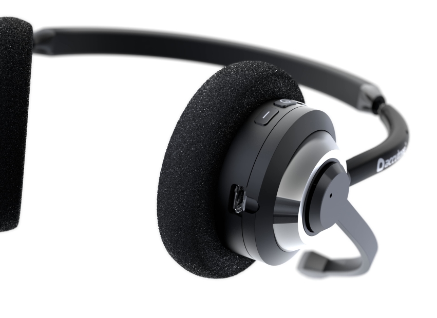Accutone BTB310MKII - гарнитура Bluetooth для офиса, два динамика купить